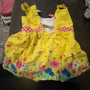 Yellow sundress kid size 2T